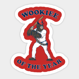 Wookiee Of The Year Sticker